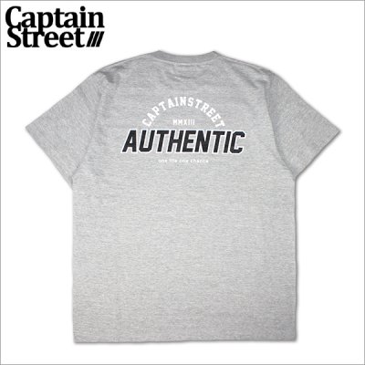 画像1: CAPTAIN STREET AUTHENTIC Tシャツ GRAY キャプテンストリート