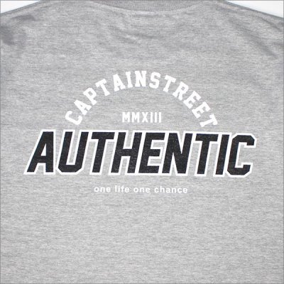 画像5: 【20％OFF】CAPTAIN STREET AUTHENTIC Tシャツ GRAY キャプテンストリート