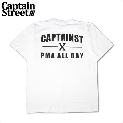 画像1: CAPTAIN X Tシャツ WHITE キャプテンストリート