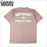 CAPTAIN X Tシャツ SMOKYPINK キャプテンストリート