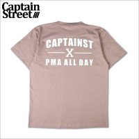 CAPTAIN STREET X Tシャツ SMOKYPINK キャプテンストリート