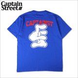 CAPTAIN Hand Sign Tシャツ BLUE キャプテンストリート