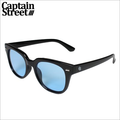 画像1: CAPTAIN STREET CS サングラス BLACK/L.BLUE キャプテンストリート