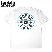 CAPTAIN STREET POSSE Tシャツ WHITE キャプテンストリート