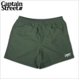 【送料無料】CAPTAIN STREET CAPST Logo ショーツ OLIVE キャプテンストリート