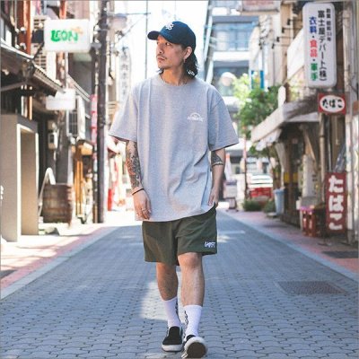 画像3: 【20％OFF】CAPTAIN STREET CAPST Logo ショーツ OLIVE キャプテンストリート