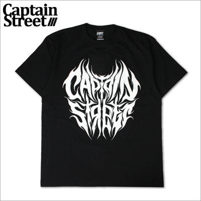 画像1: CAPTAIN STREET MC Tシャツ BLACK キャプテンストリート