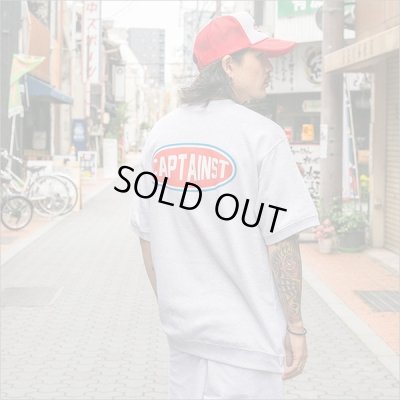 画像4: 【20％OFF】【送料無料】CAPTAIN STREET Oval Logo スウェットTシャツ ASH キャプテンストリート