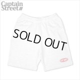 【送料無料】CAPTAIN STREET Oval Logo スウェットショーツ ASH キャプテンストリート