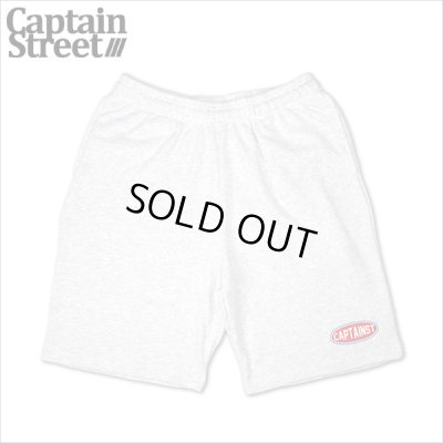 画像1: 【送料無料】CAPTAIN STREET Oval Logo スウェットショーツ ASH キャプテンストリート