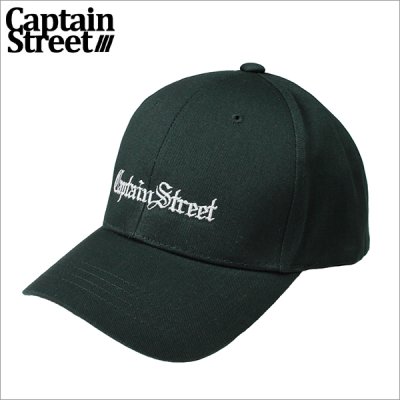 画像1: CAPTAIN STREET Old English キャップ GREEN キャプテンストリート