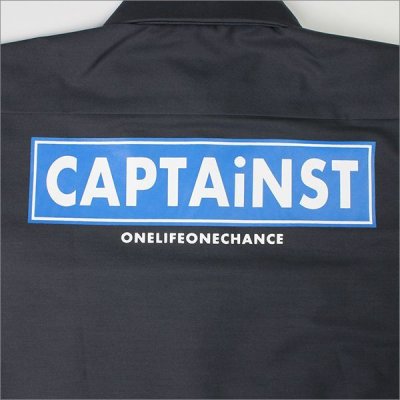 画像6: 【20％OFF】【送料無料】CAPTAIN STREET RS S/Sワークシャツ CHARCOAL キャプテンストリート