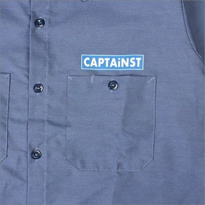 画像5: 【20％OFF】【送料無料】CAPTAIN STREET RS S/Sワークシャツ BLUE キャプテンストリート