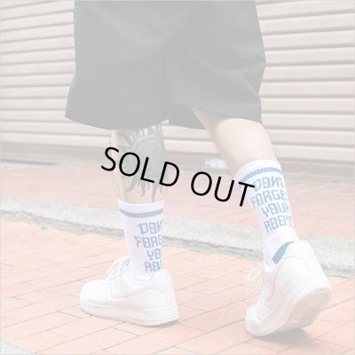 画像3: CAPTAIN STREET DFYR SOCKS WHITE キャプテンストリート