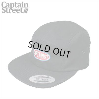 画像1: 【40%OFF】CAPTAIN STREET Oval Logo CAMPキャップ BLACK キャプテンストリート