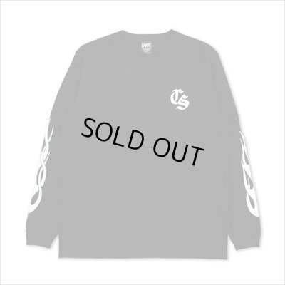 画像2: CAPTAIN STREET Old CS L/S Tシャツ BLACK キャプテンストリート