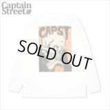 【40％OFF】CAPTAIN STREET Skull CTK L/S Tシャツ WHITE キャプテンストリート