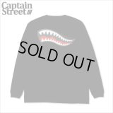 CAPTAIN STREET Shark Mouth L/S Tシャツ BLACK キャプテンストリート