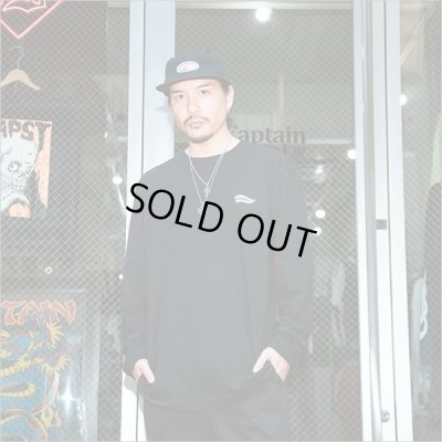 画像4: CAPTAIN STREET Shark Mouth L/S Tシャツ BLACK キャプテンストリート