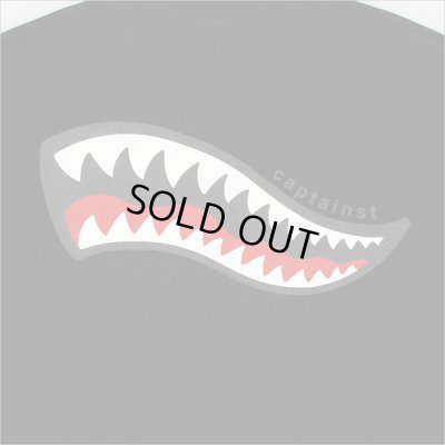 画像5: CAPTAIN STREET Shark Mouth L/S Tシャツ BLACK キャプテンストリート