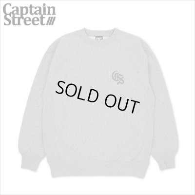 画像1: 【送料無料】CAPTAIN STREET Classic CS クルーネックスウェット GRAY キャプテンストリート