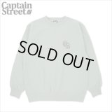 【送料無料】CAPTAIN STREET Classic CS クルーネックスウェット SMOKYGREEN キャプテンストリート