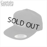 【50％OFF】CAPTAIN STREET RS スナップバックキャップ BLACK キャプテンストリート