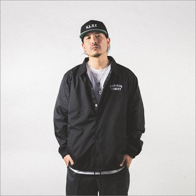 画像3: 【送料無料】CAPTAIN STREET FO コーチJKT BLACK キャプテンストリート