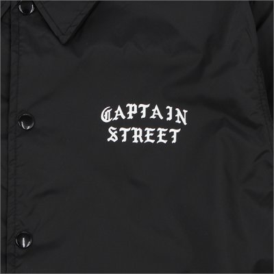 画像5: 【送料無料】CAPTAIN STREET FO コーチJKT BLACK キャプテンストリート