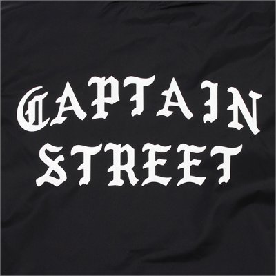 画像6: 【送料無料】CAPTAIN STREET FO コーチJKT BLACK キャプテンストリート
