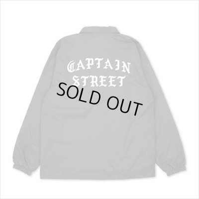 画像2: 【送料無料】CAPTAIN STREET FO コーチJKT GRAY キャプテンストリート