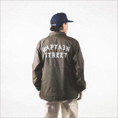 画像4: 【送料無料】CAPTAIN STREET FO コーチJKT BROWN キャプテンストリート