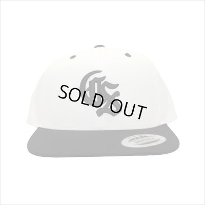 画像3: CAPTAIN STREET Classic CS スナップバックキャップ BLACK/WHITE キャプテンストリート