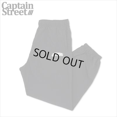 画像1: 【送料無料】CAPTAIN STREET Lettering ナイロンパンツ BLACK キャプテンストリート
