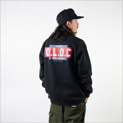 画像4: 【送料無料】CAPTAIN STREET SUP クルーネックスウェット BLACK キャプテンストリート