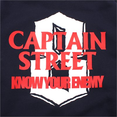 画像5: 【送料無料】CAPTAIN STREET KYE P/Oパーカー NAVY キャプテンストリート