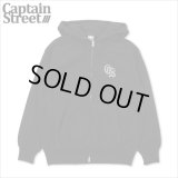 【送料無料】CAPTAIN STREET Classic CS ZIPパーカー BLACK キャプテンストリート