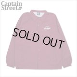 【20％OFF】【送料無料】CAPTAIN STREET AUTHENTIC コーチJKT BURGUNDY キャプテンストリート