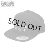 【50％OFF】CAPTAIN STREET FO スナップバックキャップ BLACK キャプテンストリート