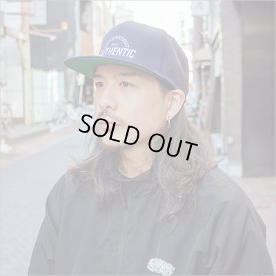 画像2: CAPTAIN STREET AUTHENTIC スナップバックキャップ NAVY キャプテンストリート