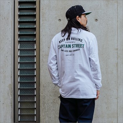 画像3: CAPTAIN STREET GS L/S Tシャツ WHITE キャプテンストリート