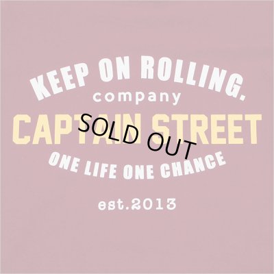 画像5: 【20％OFF】CAPTAIN STREET GS L/S Tシャツ BURGUNDY キャプテンストリート