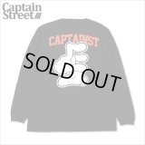 CAPTAIN STREET Hand Sign L/S Tシャツ BLACK キャプテンストリート