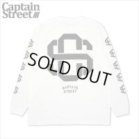 CAPTAIN STREET eighty L/S Tシャツ WHITE キャプテンストリート