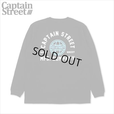 画像1: CAPTAIN STREET WFA L/S Tシャツ BLACK キャプテンストリート