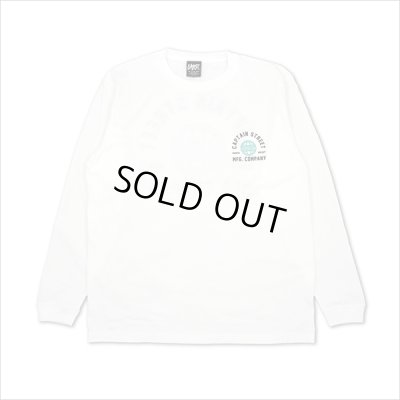 画像2: CAPTAIN STREET WFA L/S Tシャツ WHITE キャプテンストリート