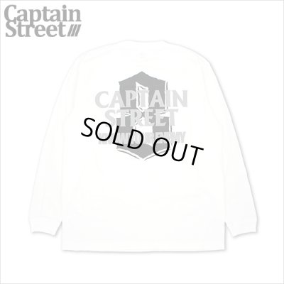 画像1: CAPTAIN STREET KYE L/S Tシャツ WHITE キャプテンストリート