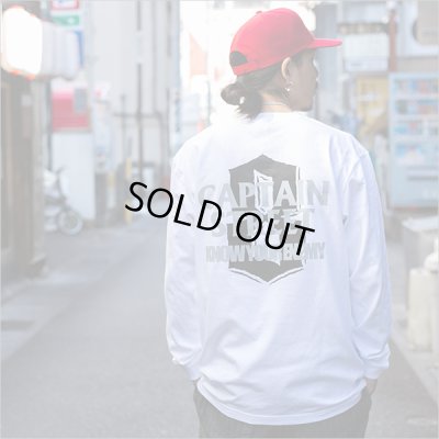 画像3: CAPTAIN STREET KYE L/S Tシャツ WHITE キャプテンストリート