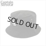 CAPTAIN STREET Classic CS バケットハット BLACK キャプテンストリート