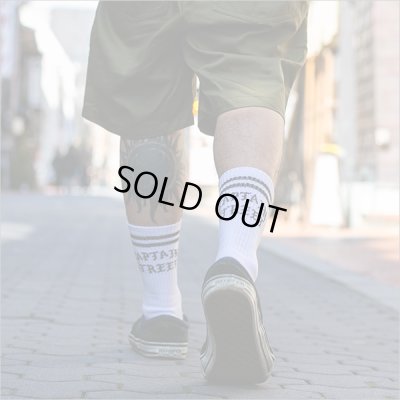 画像2: CAPTAIN STREET FO SOCKS WHITE キャプテンストリート